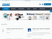 Tablet Screenshot of lookc.se